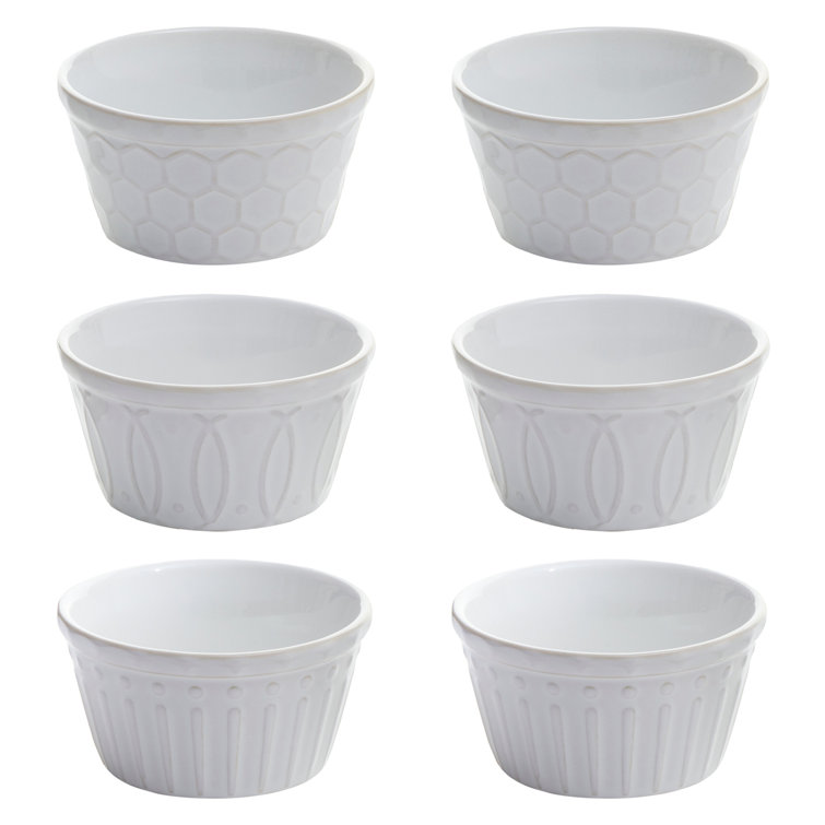 The DRH Collection Set Of 6 Le Petit Four Ramekins Wayfair.co.uk